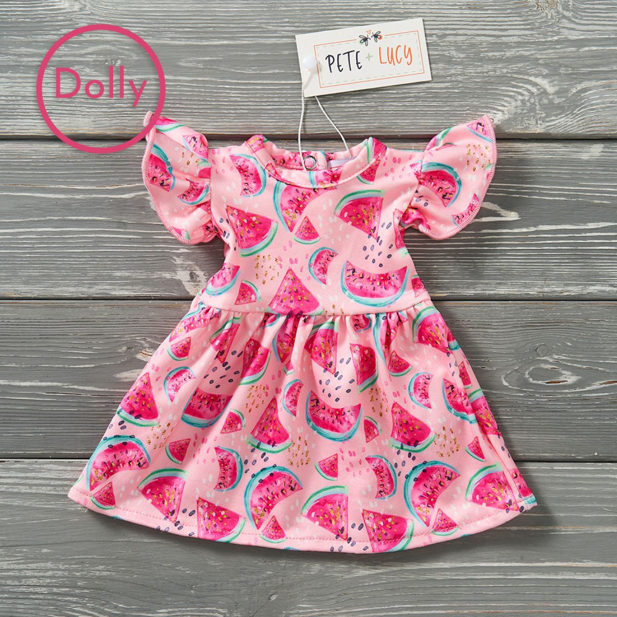 Watermelon Splash Doll Dress