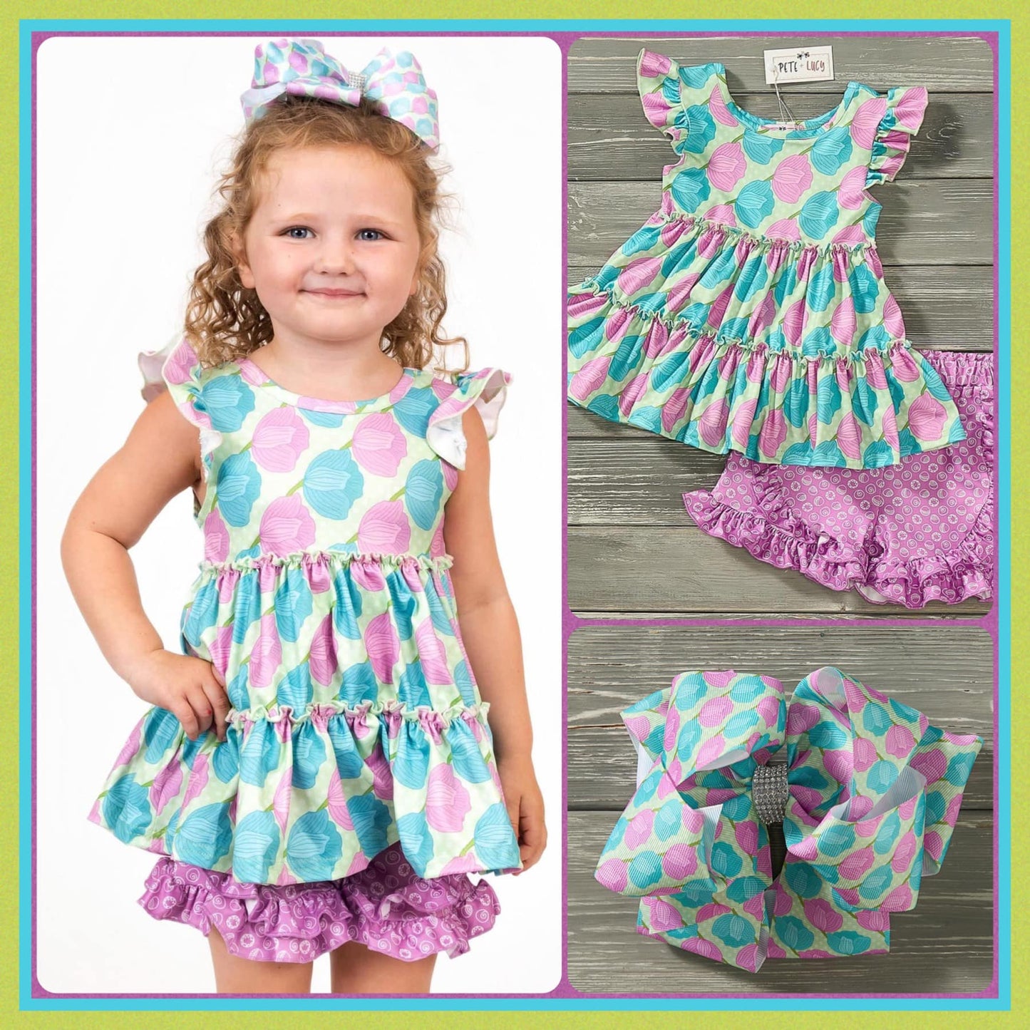 Bloomin Blossoms 2 Piece Short Set