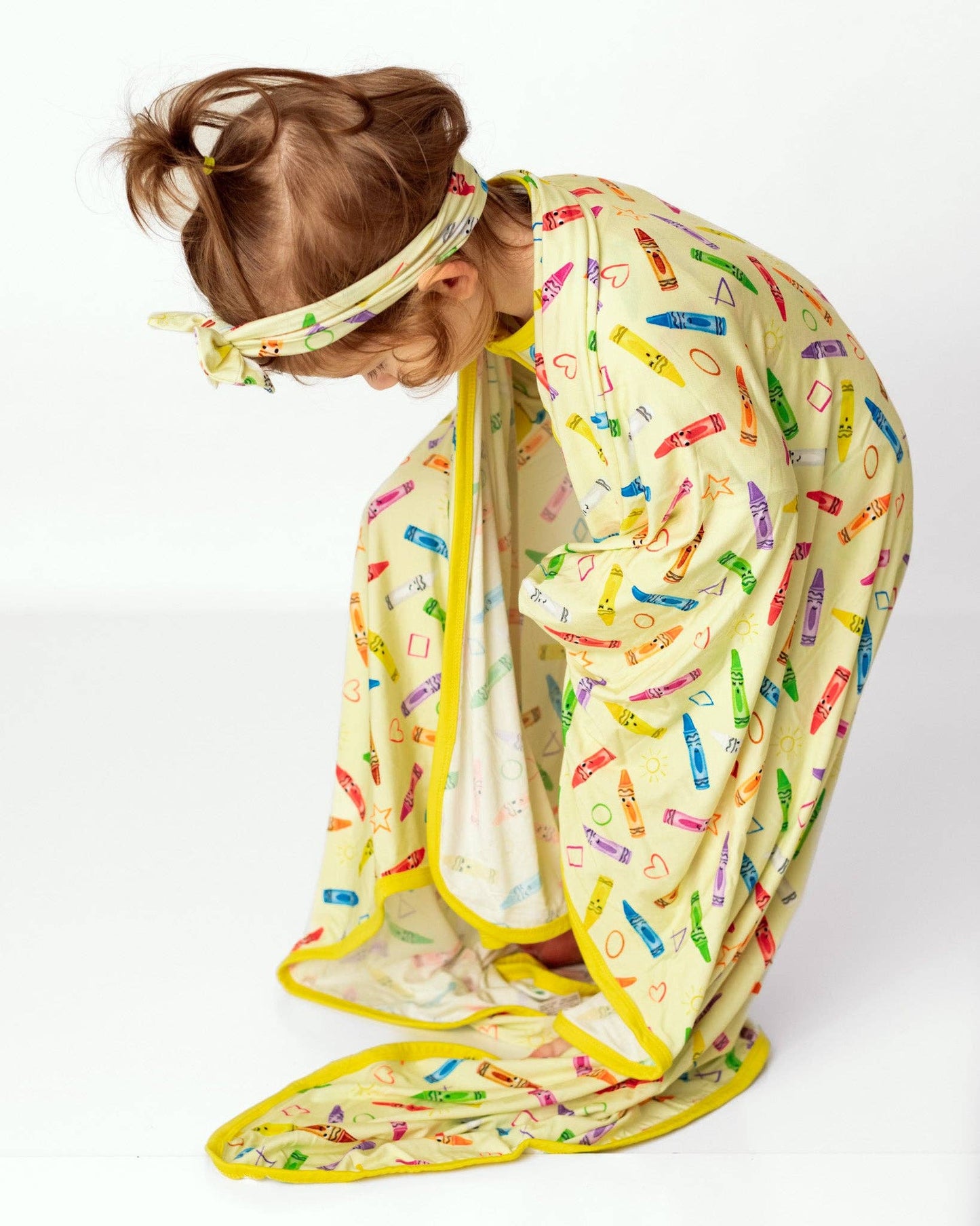 Crayon Crew Bamboo Swaddle Blanket