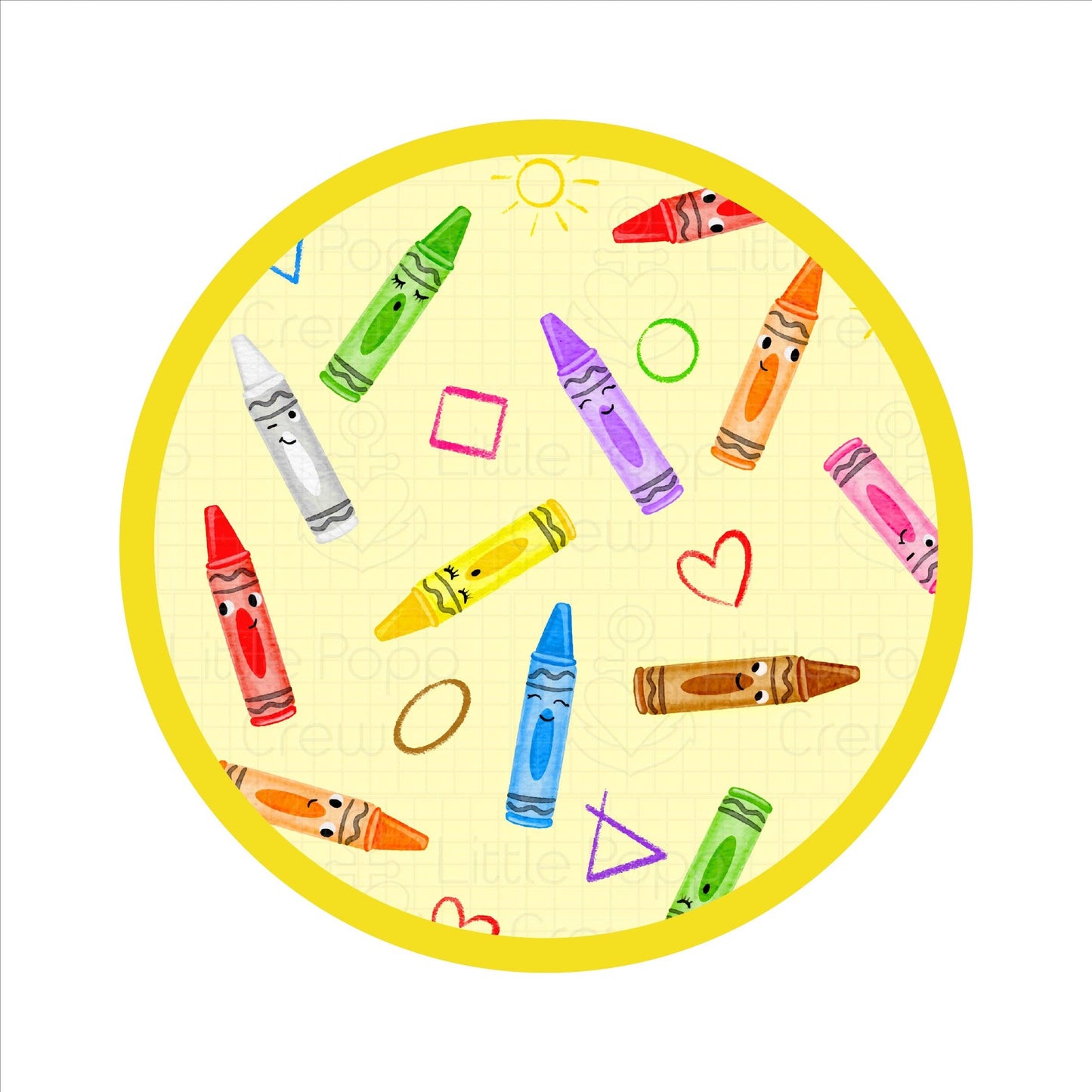 Crayon Crew Bamboo Swaddle Blanket