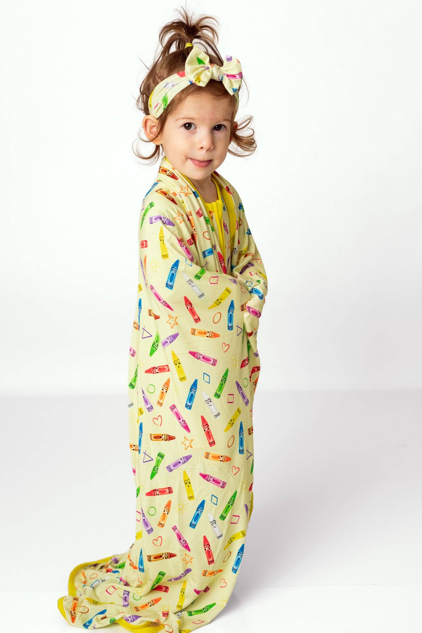 Crayon Crew Bamboo Swaddle Blanket
