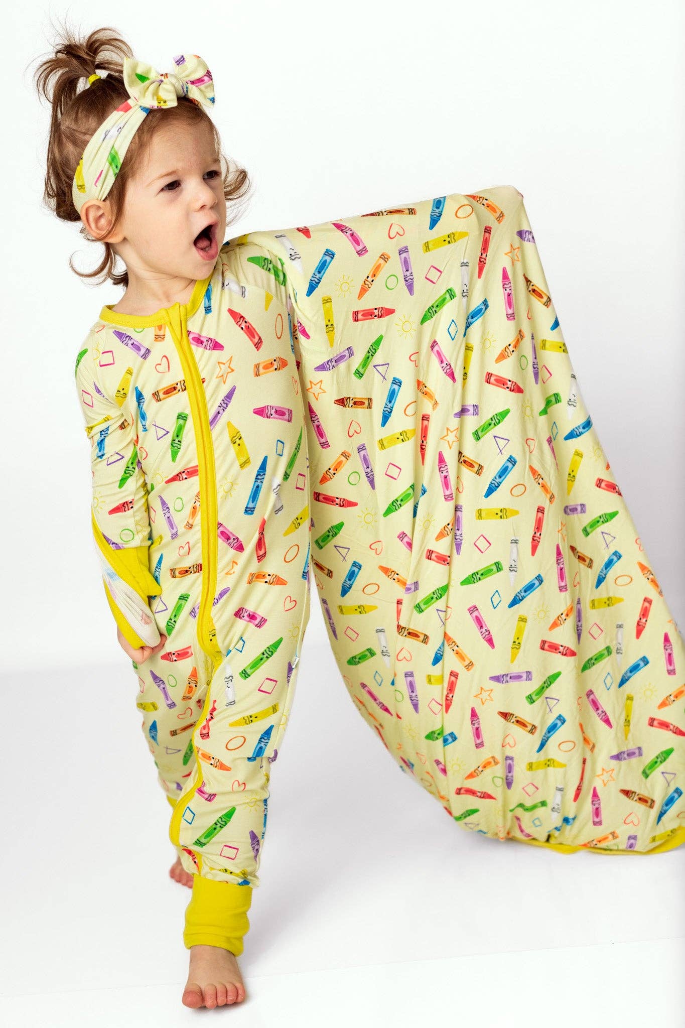 Crayon Crew Bamboo Swaddle Blanket