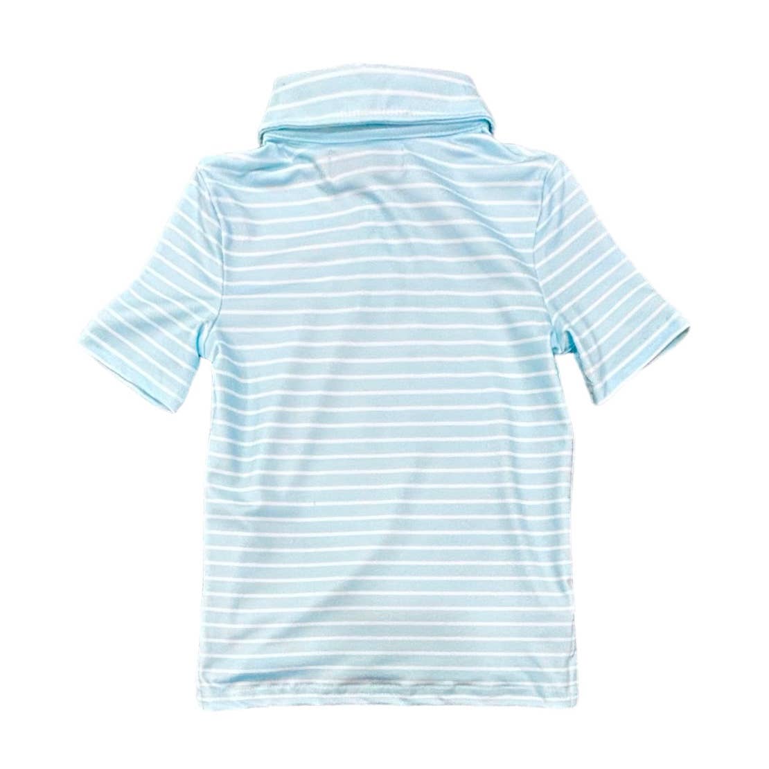 Baby Blue Stripe Polo