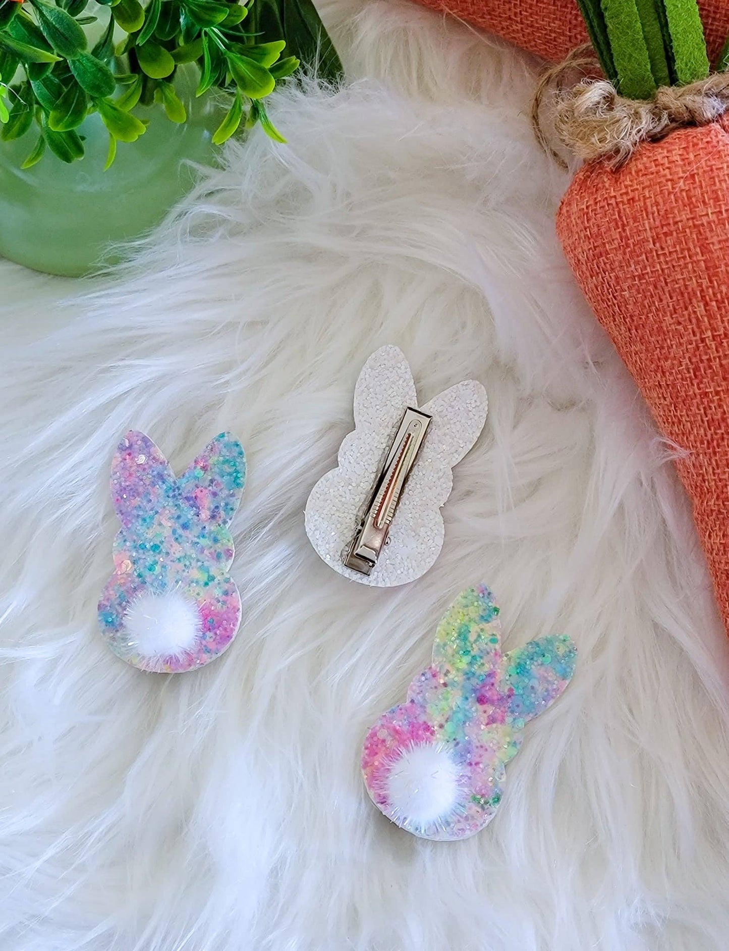 Bunny Clip-Pastel Candy Melt