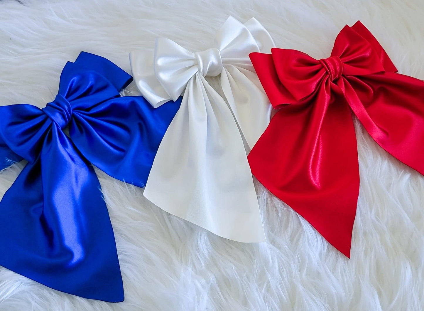 Coquette Bow - Royal Blue - Dainty Delights