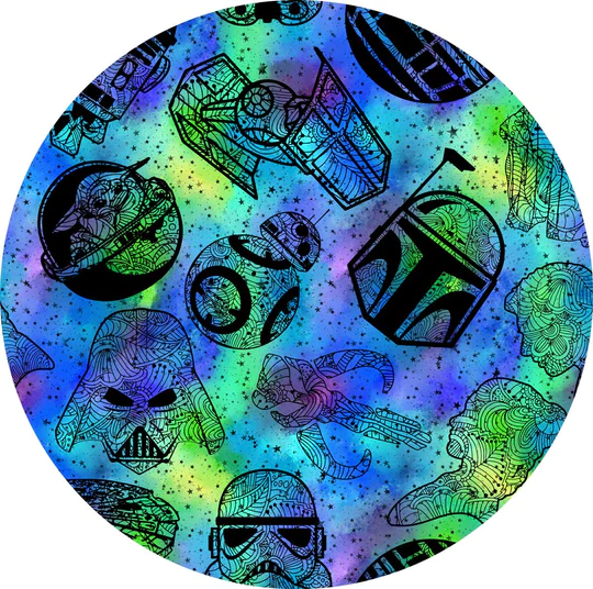 Galaxy Wars 2 Piece Bamboo Loungewear Set