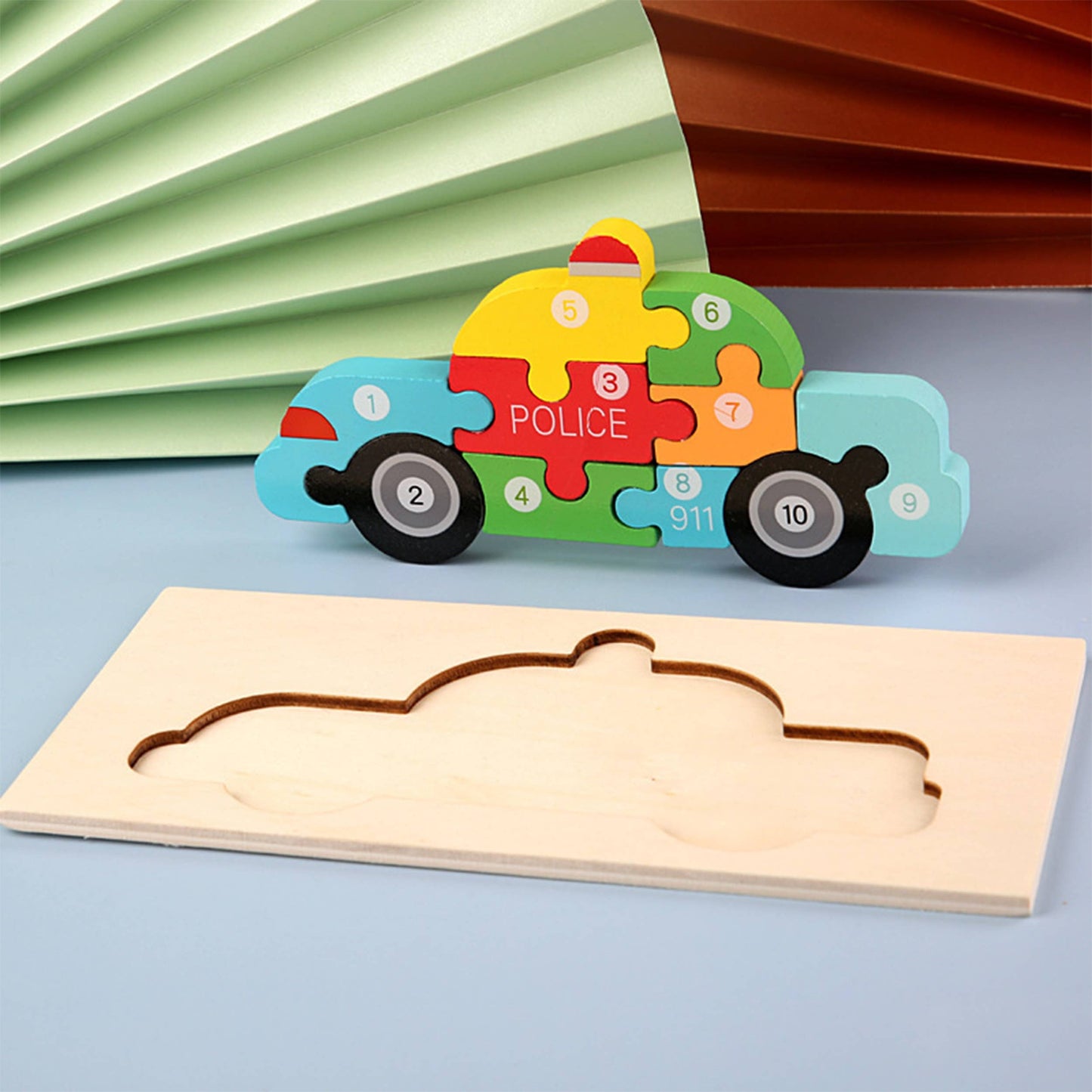 Montessori Educational Wooden Puzzle