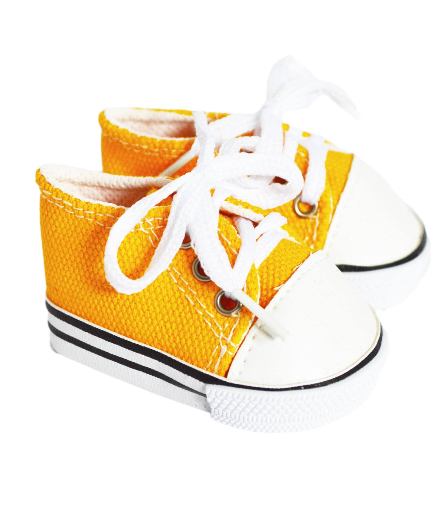 Marigold Canvas Tennis Shoes Fits American Girl Dolls
