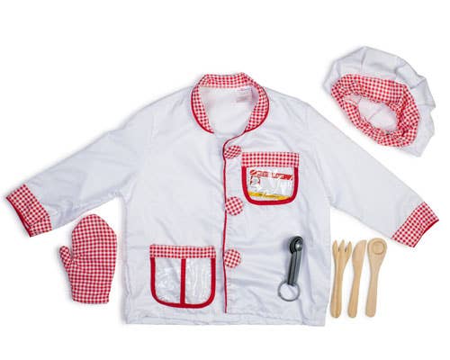 Chef Role Play Dress Up Costume Set