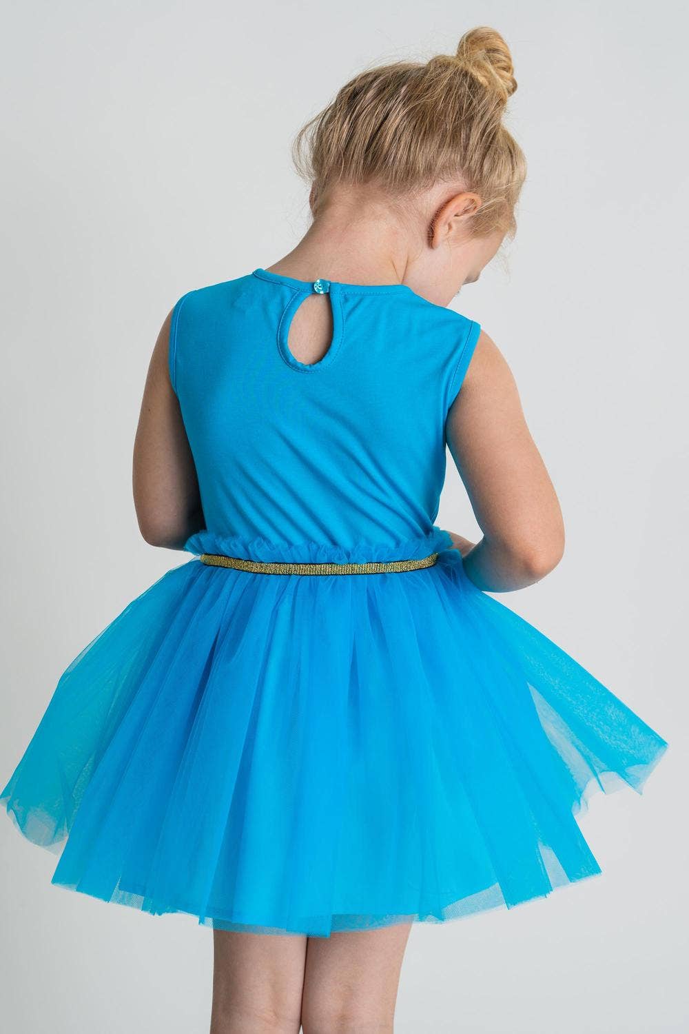 Turquoise Brant Dress Tulle