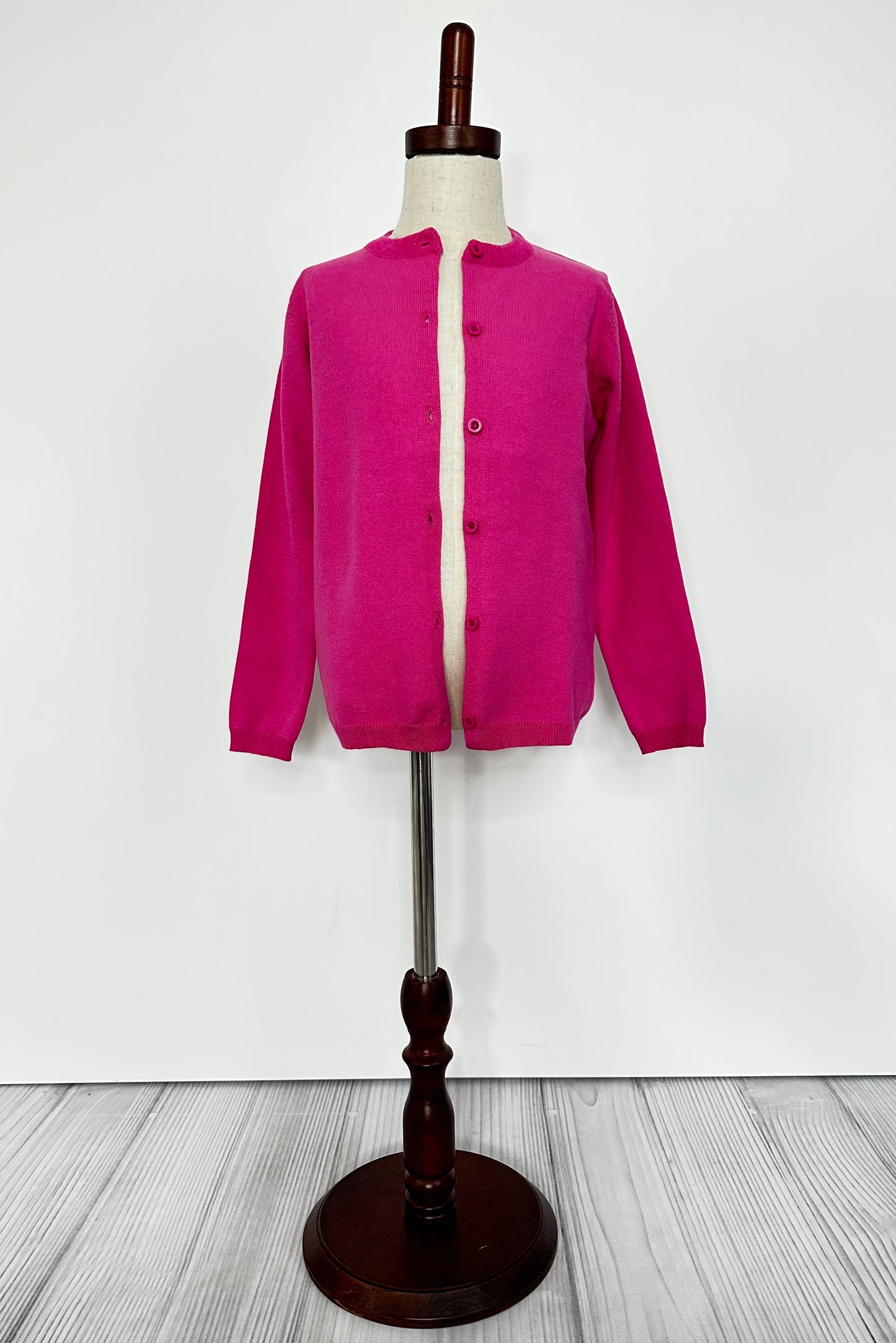 Hot Pink Cardigan - Clover Cottage