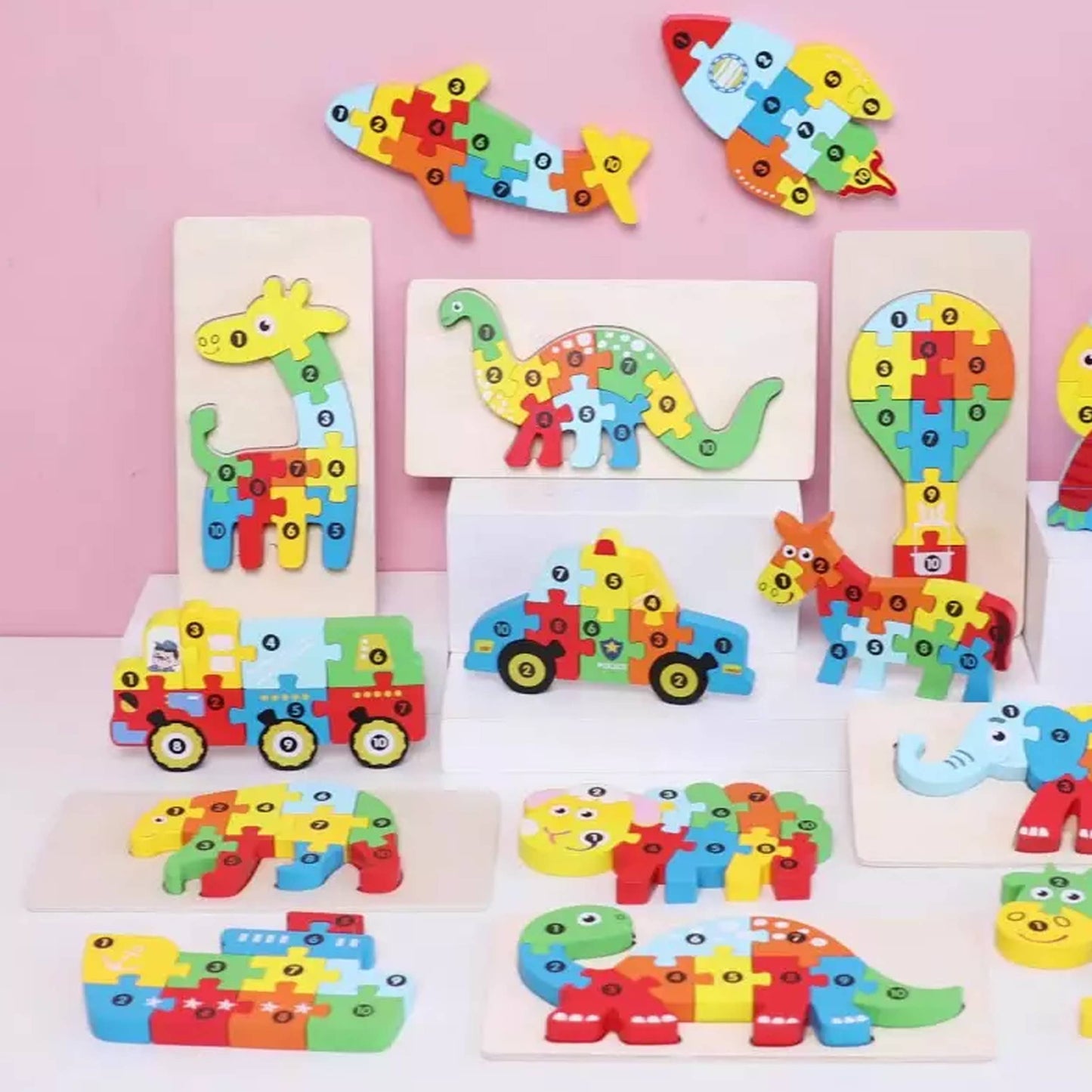 Montessori Educational Wooden Puzzle
