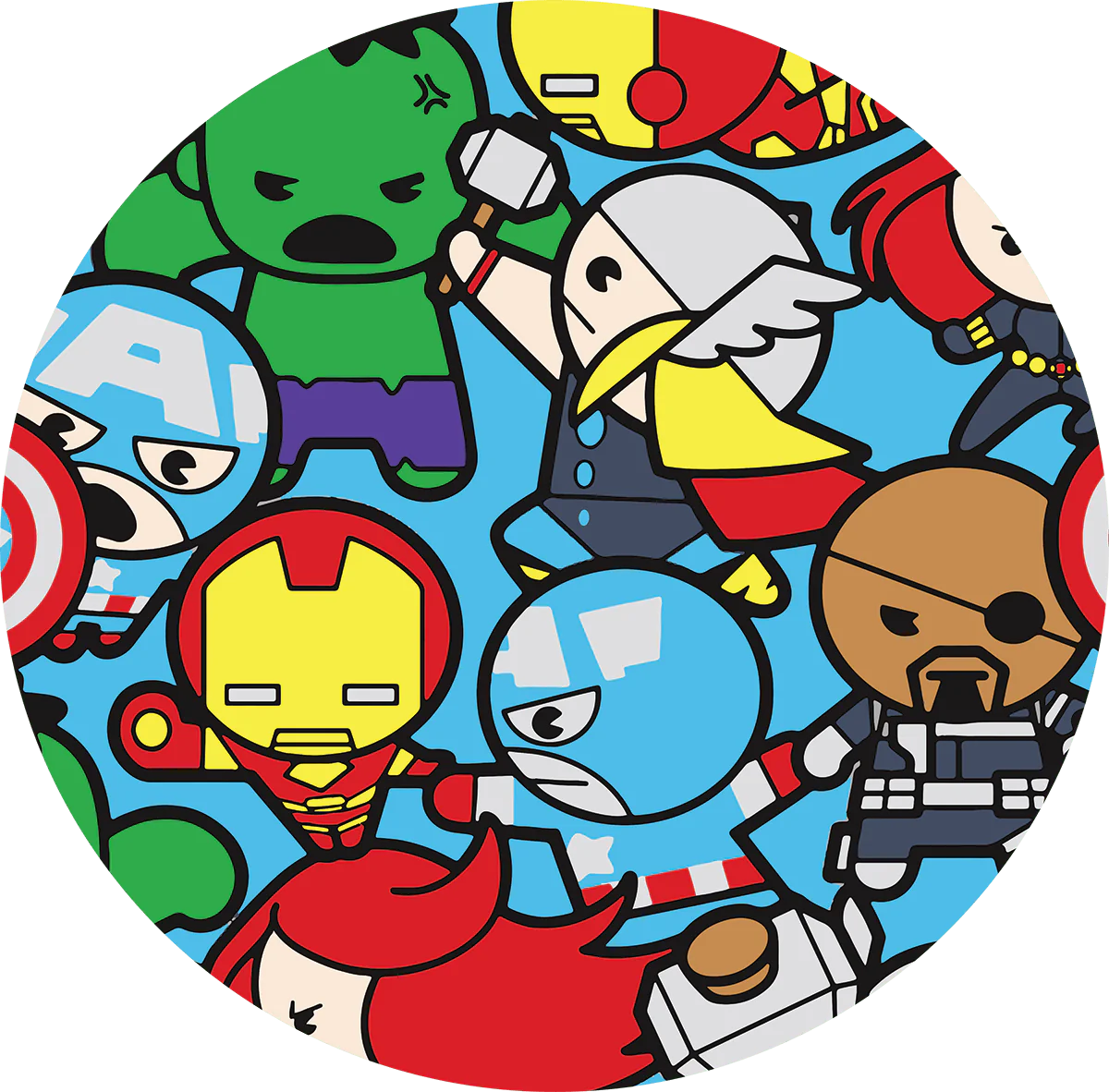 Comic Heroes Tee
