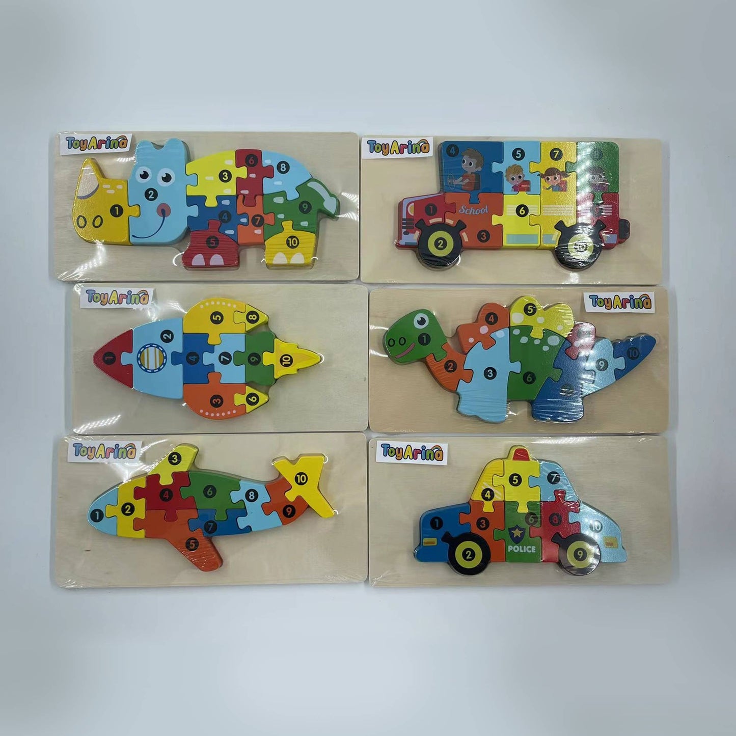 Montessori Educational Wooden Puzzle