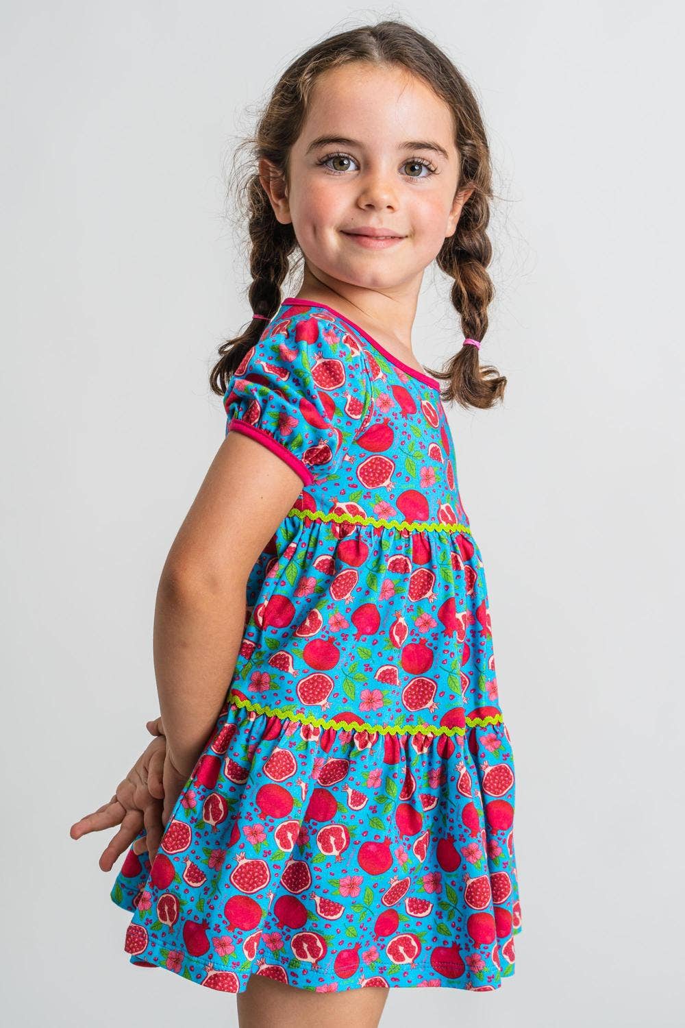 DAWNLANE DRESS - Spring Summer 23 - FUCHSIA BLUE Girl: 2 YEARS