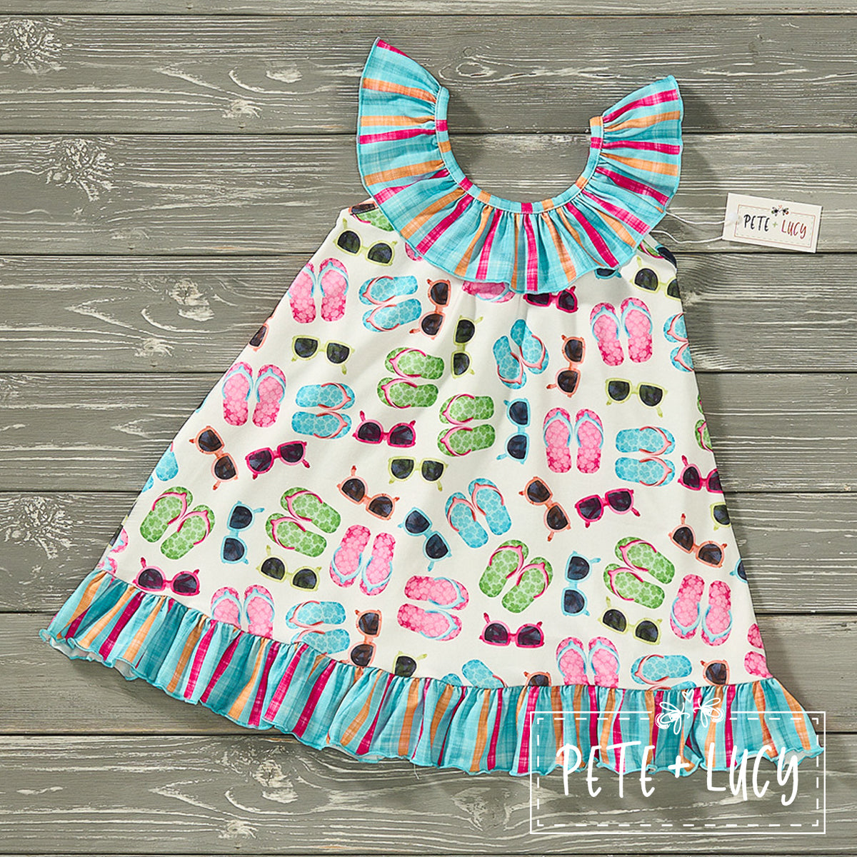Flip Flopsy Dress - Pete + Lucy