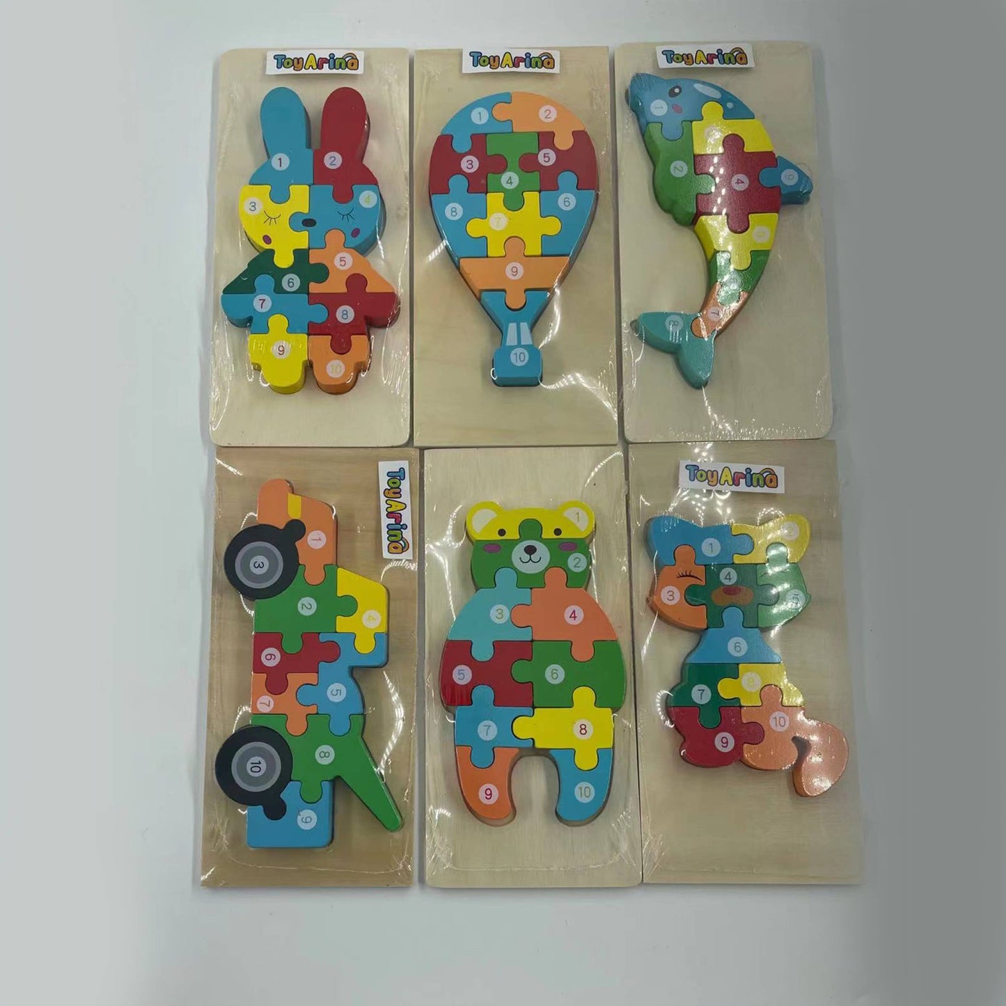 Montessori Educational Wooden Puzzle
