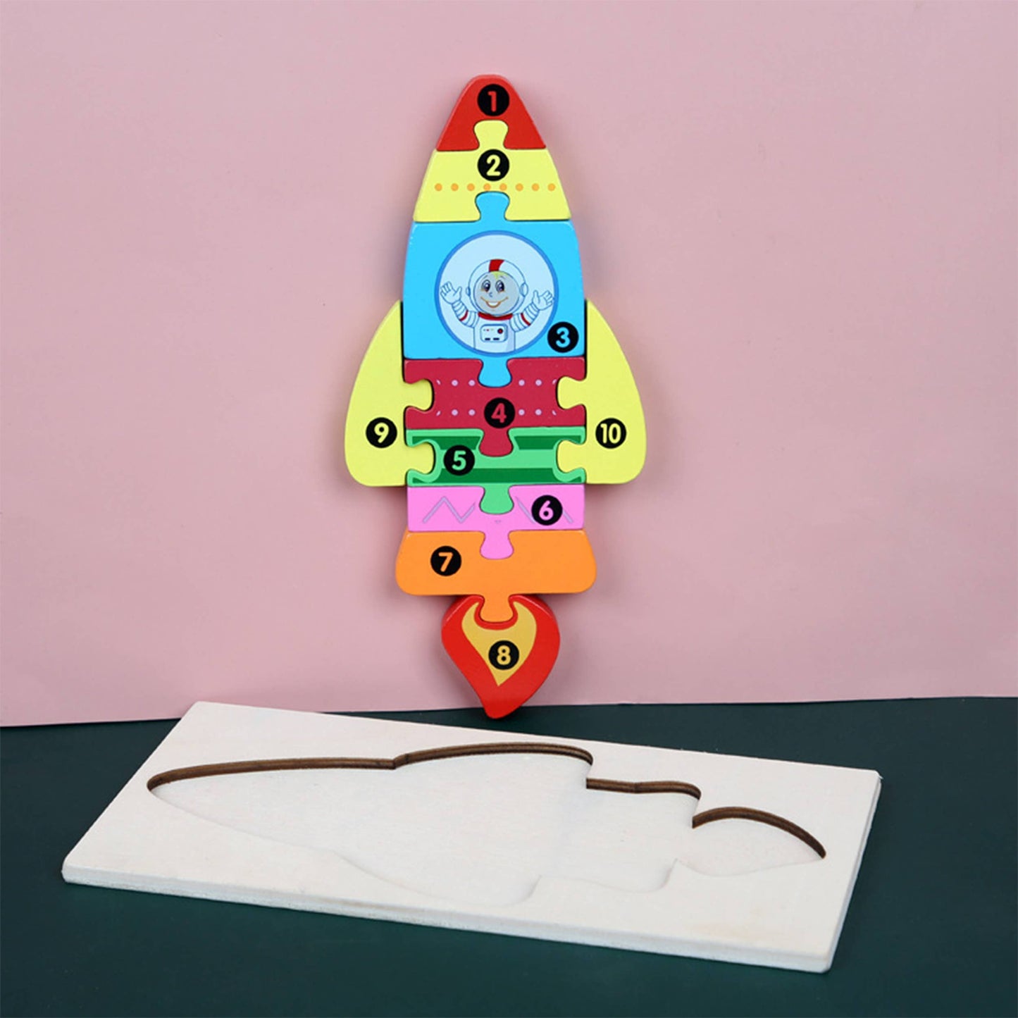 Montessori Educational Wooden Puzzle