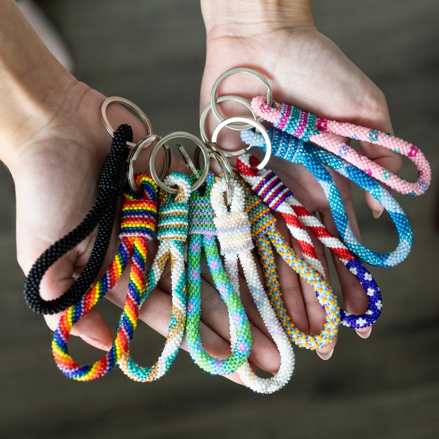 The Original Roll-On® Keychain - Tulip
