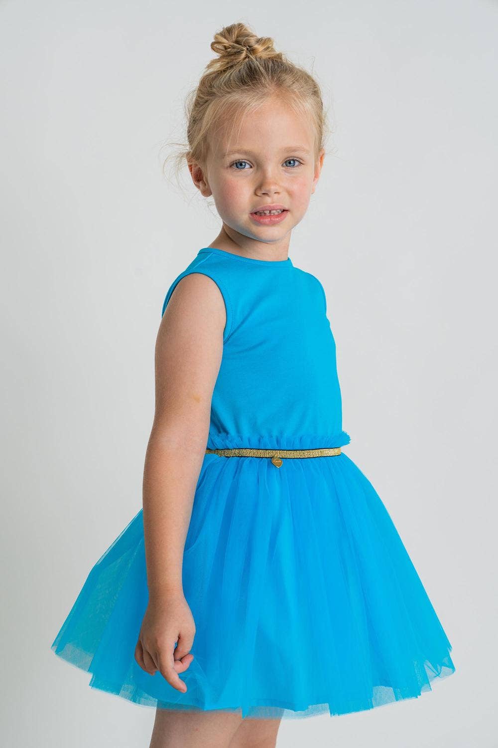 Turquoise Brant Dress Tulle
