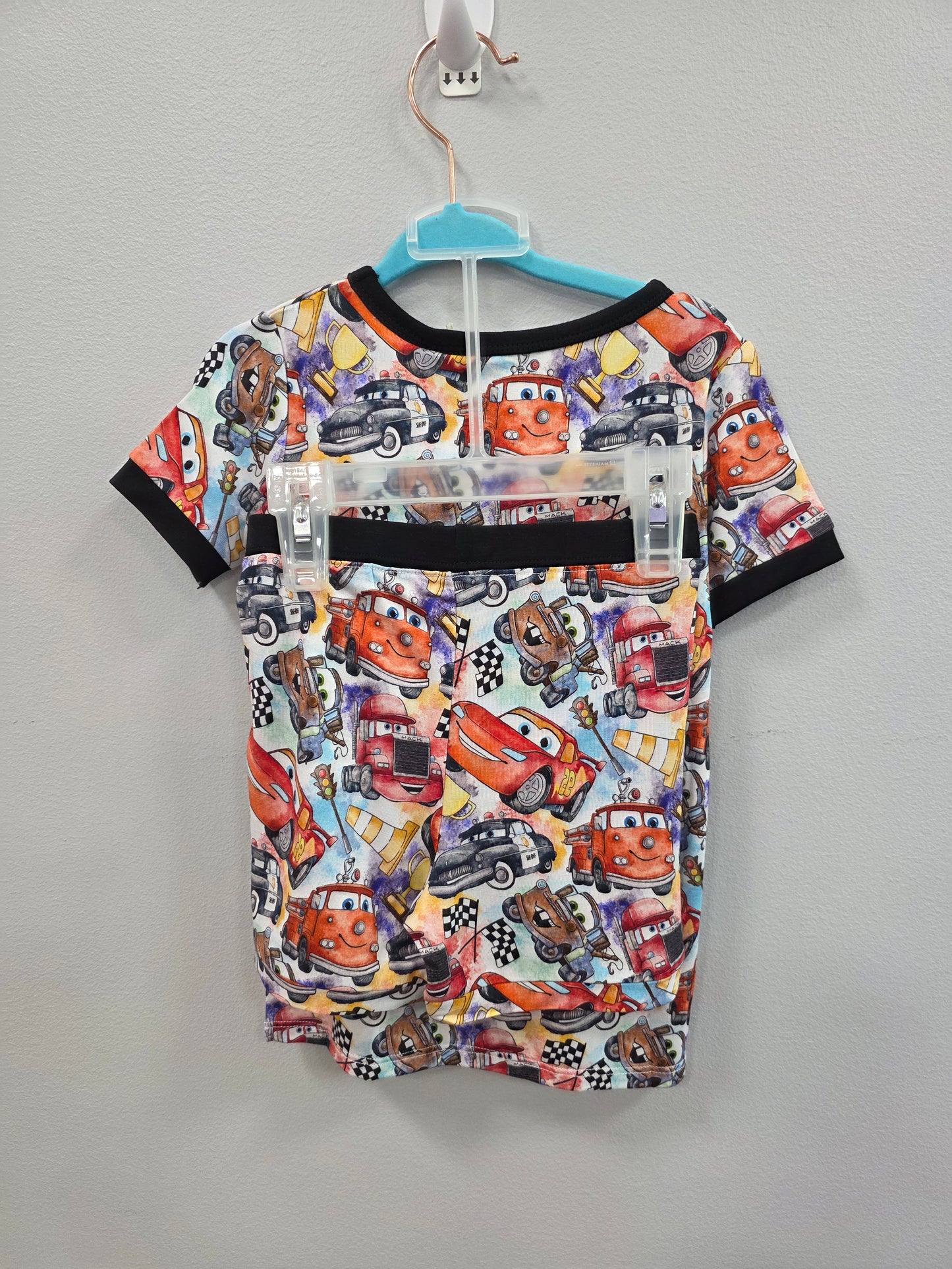 Cars Go Vroom Bamboo Short Loungewear