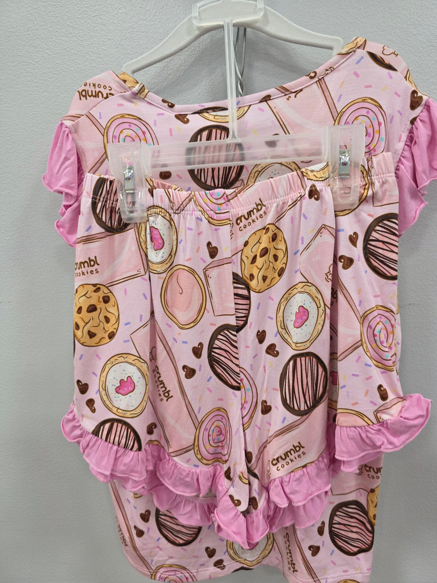 Cookie Crumbs Short Sleeve Loungewear Set