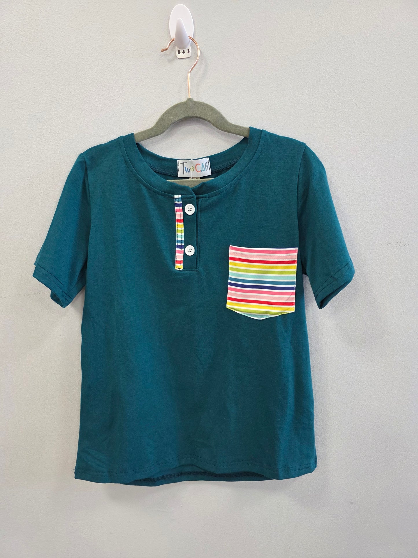 Bright Stripes Henley