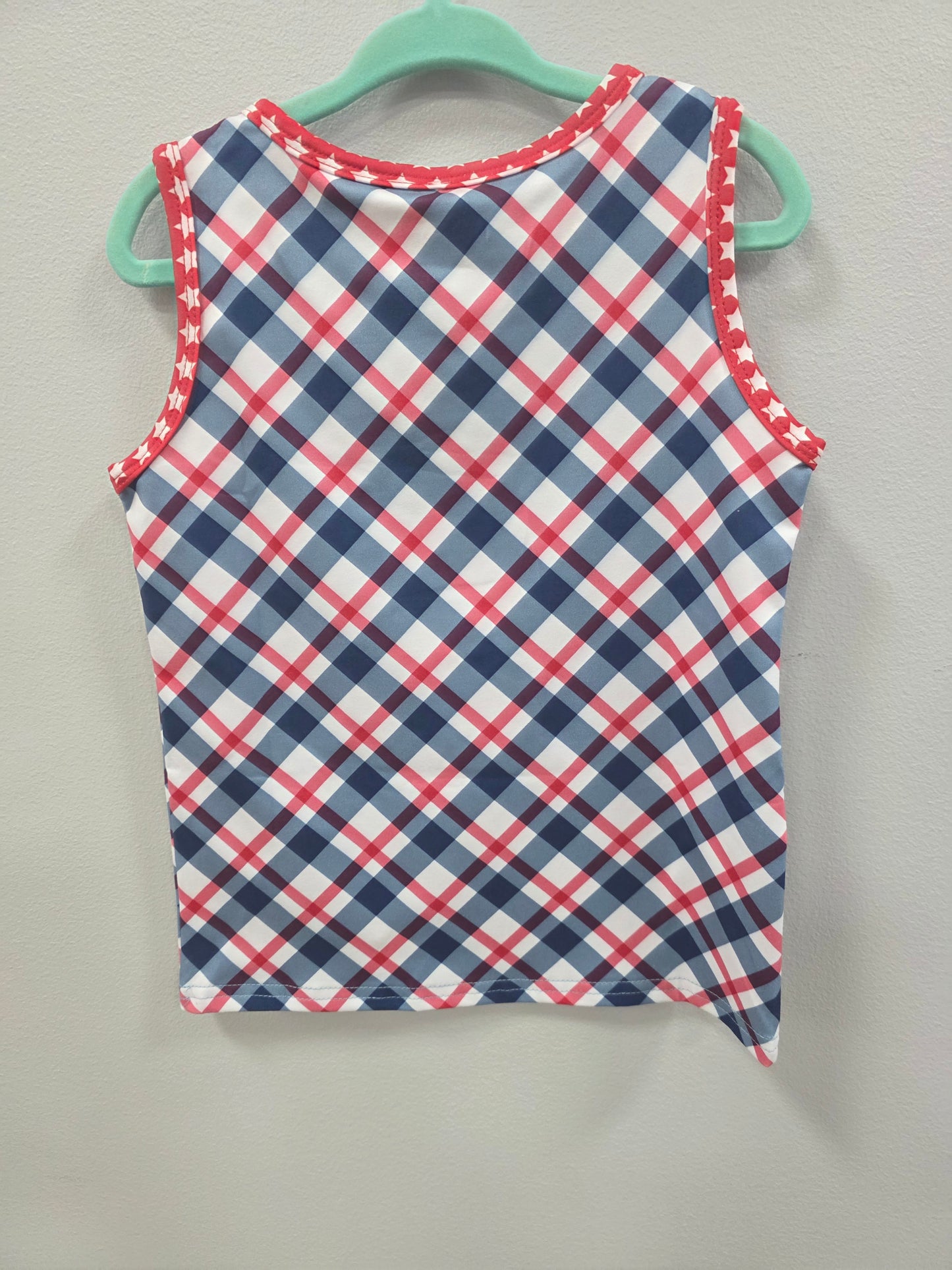 Red, White, & Navy Tank Shirt