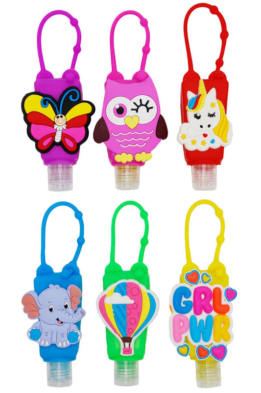 Mini Silicone Antibacterial Hand Sanitizer Carrier
