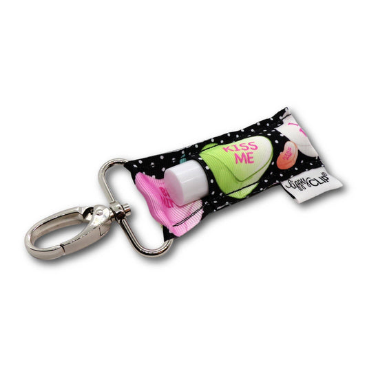 Conversation Hearts Black Dots LippyClip®