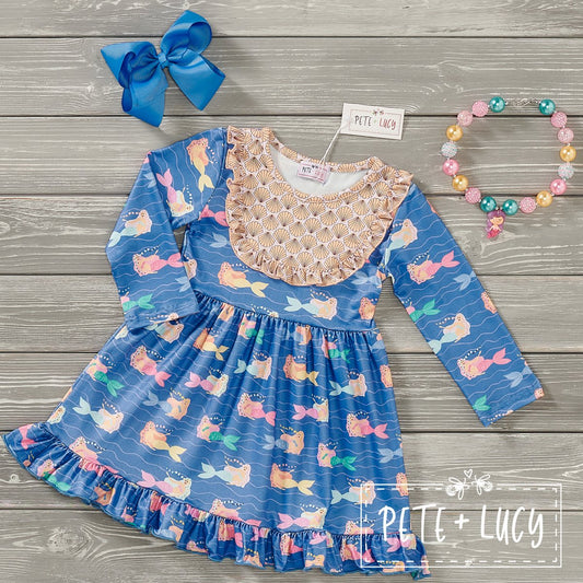 Mermaid With Shells Dress