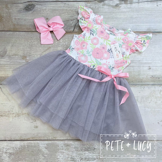 Edgy Shabby Chic Tulle Dress