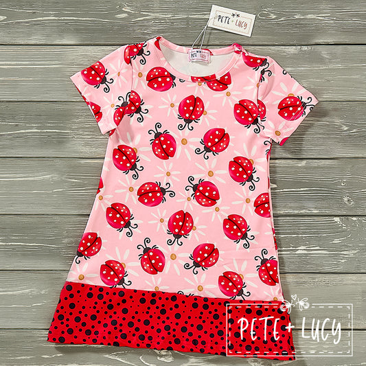 Ladybug + Daisy Dress
