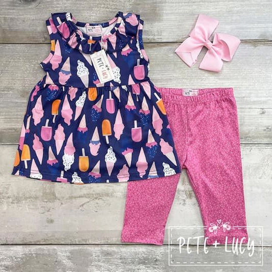 I Scream Capri Set
