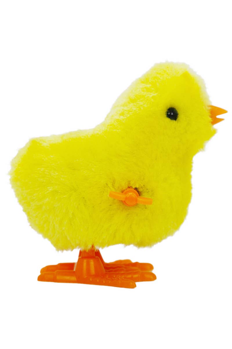Baby Chick Wind-Up Clockwork Plushie Doll Toy
