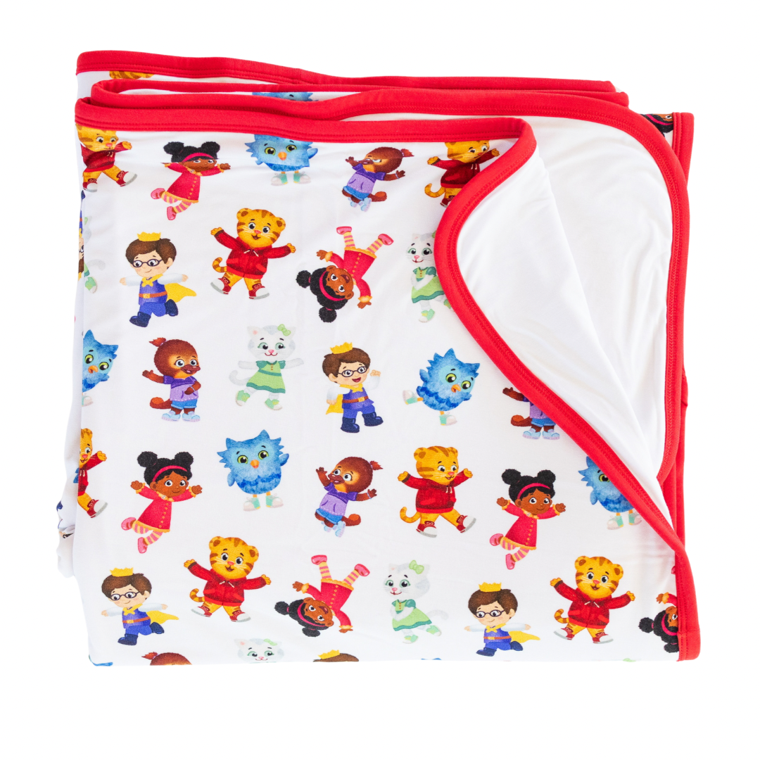 Daniel Tiger Core Snuggle Bamboo Blanket