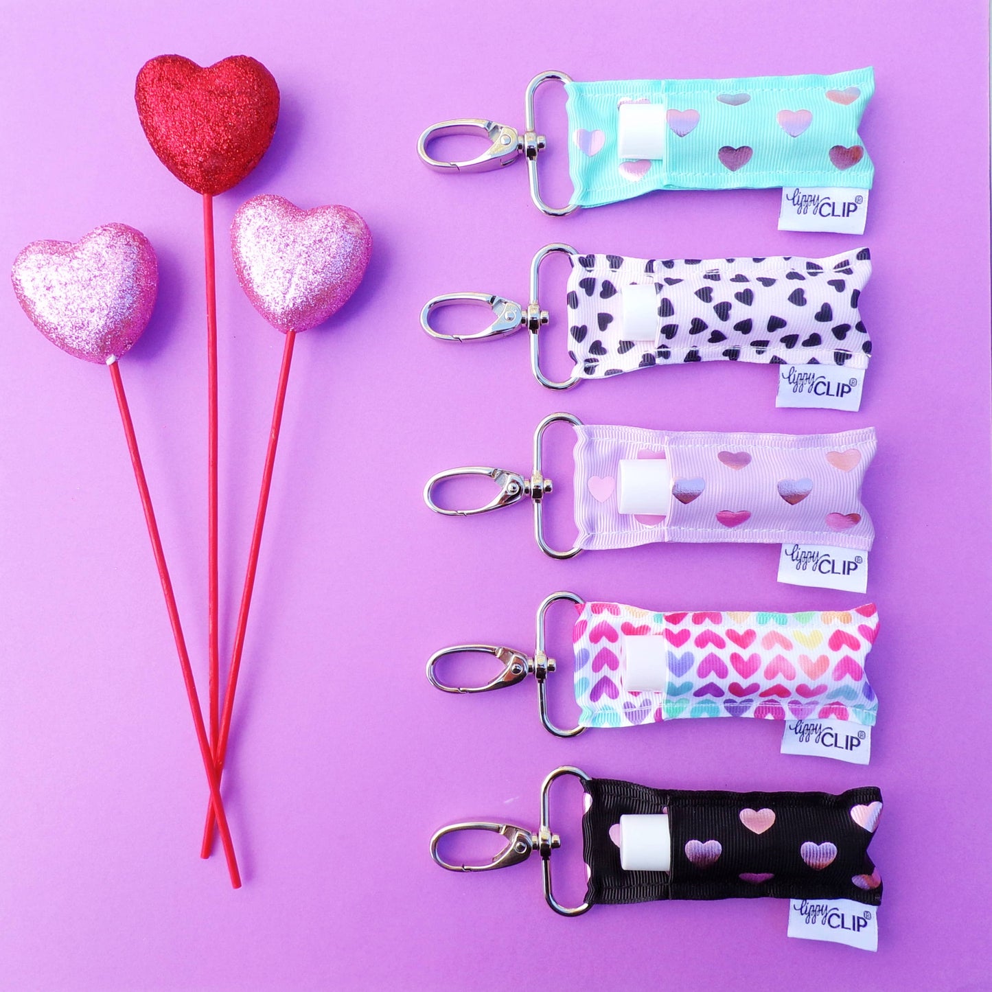 Heart Throb LippyClip® Lip Balm Holder