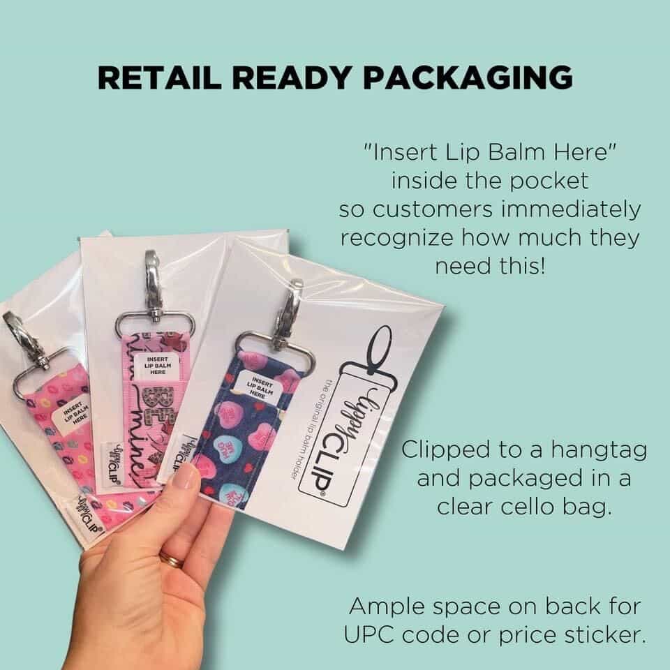 Be Mine LippyClip® Lip Balm Holder for Chapstick