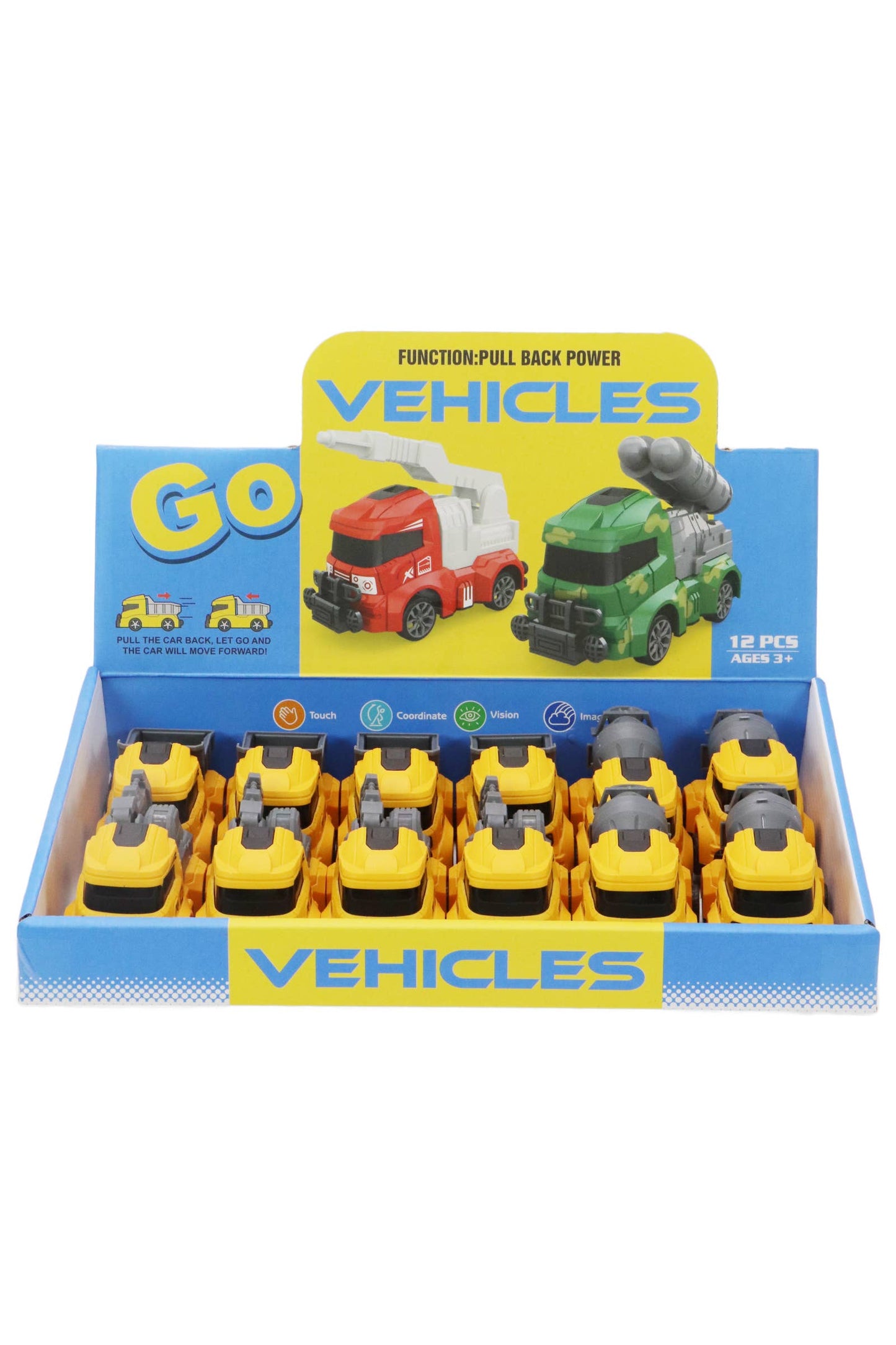 Construction Vehicles Pull Back Mini Wind-Up Toy