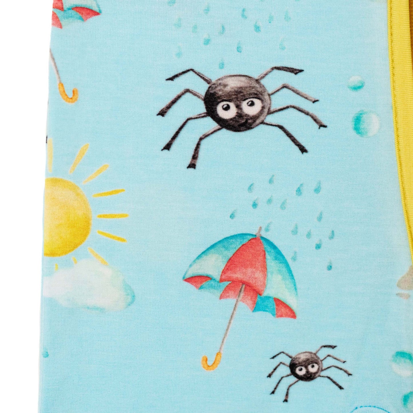 Spring Showers Bamboo Zipper Pajamas
