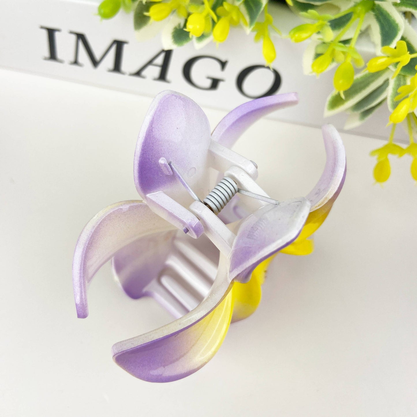 Colorful Plumeria Hair Clip - Choose Color