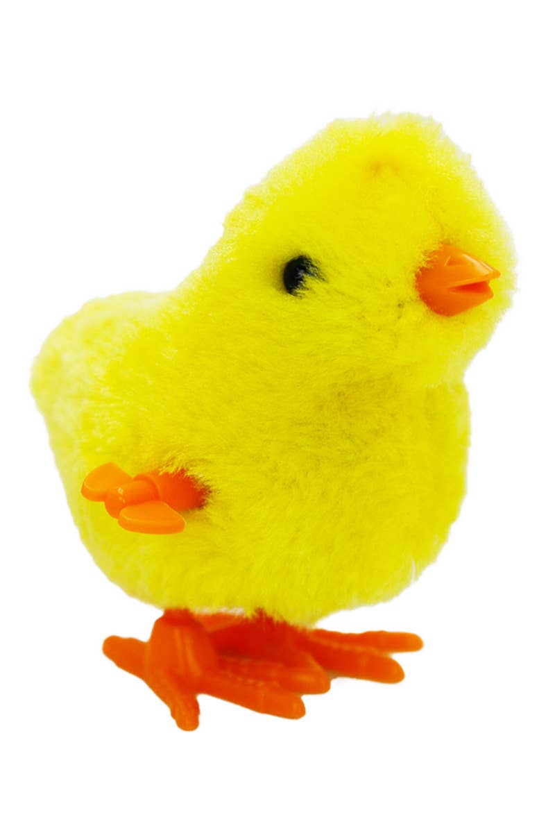 Baby Chick Wind-Up Clockwork Plushie Doll Toy