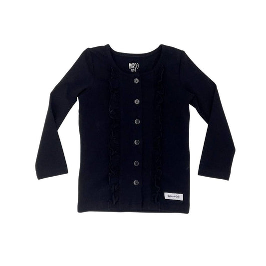 Black Knit Cardigan
