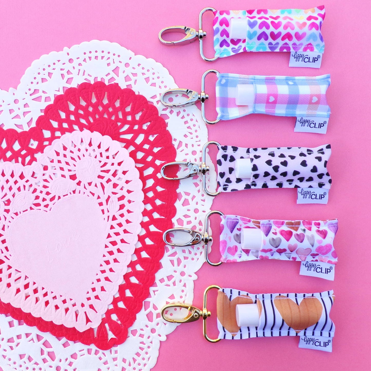 Be Mine LippyClip® Lip Balm Holder for Chapstick