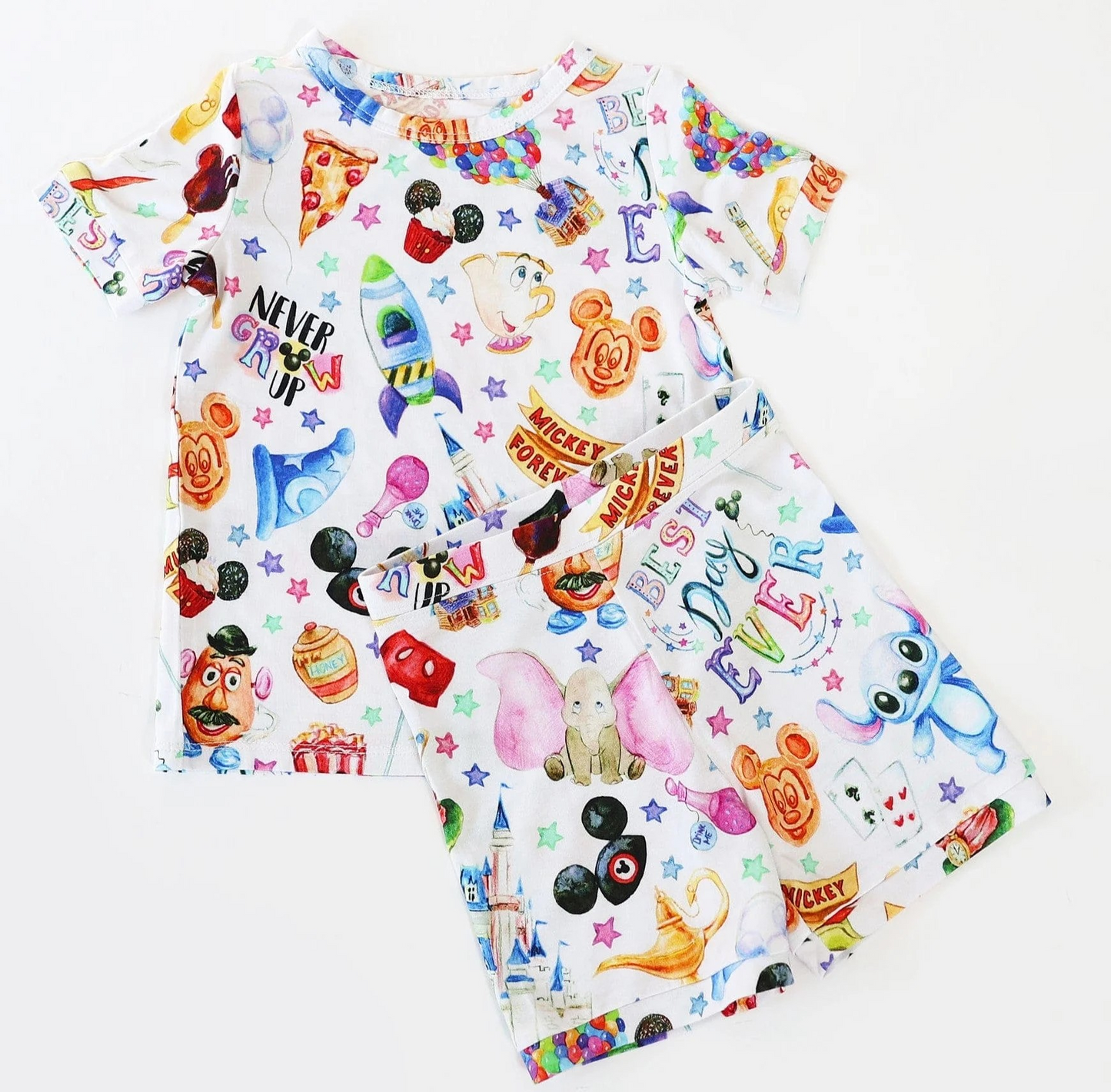 Best Day Ever Short Sleeve Loungewear