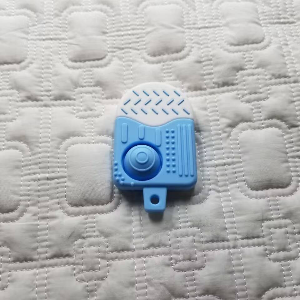 Ice Cream Silicone Teething Pendant