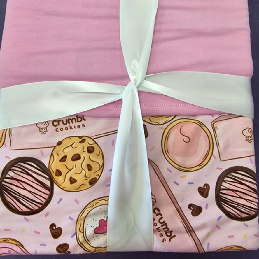 Cookies Plush Bamboo Blanket