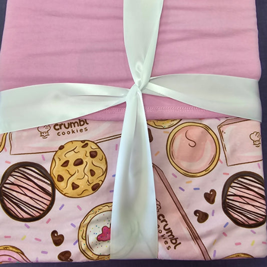 Cookies Plush Bamboo Blanket