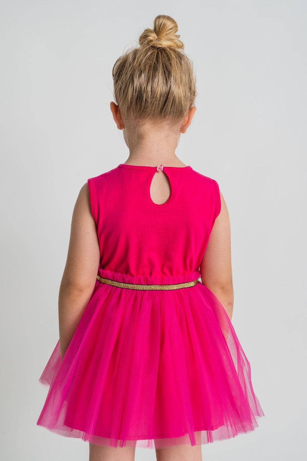Fuchsia Brant Dress Tulle