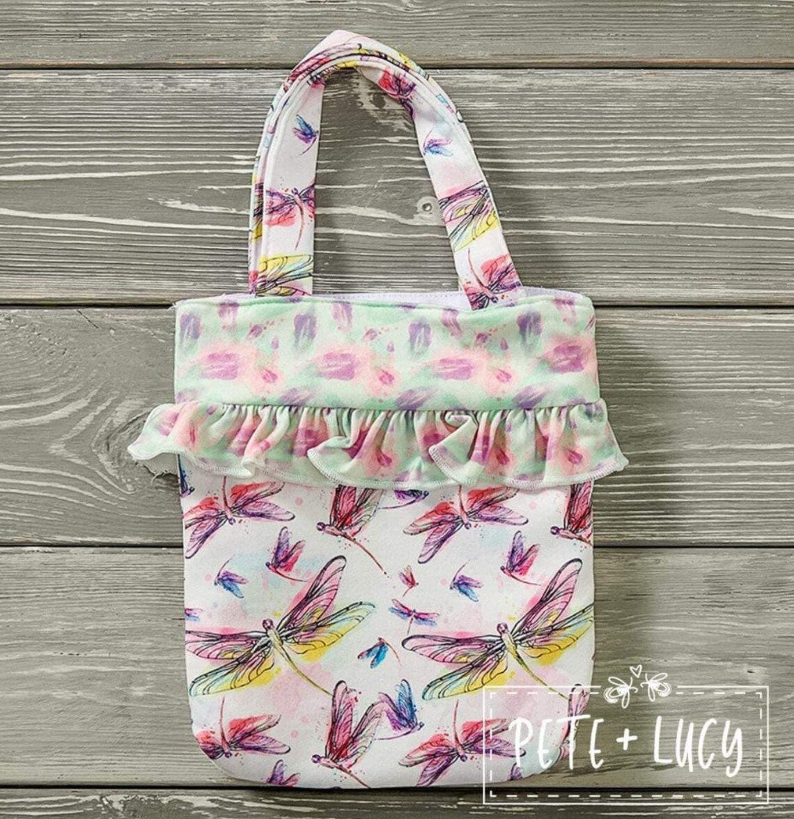 Watercolor Dragonflies Purse